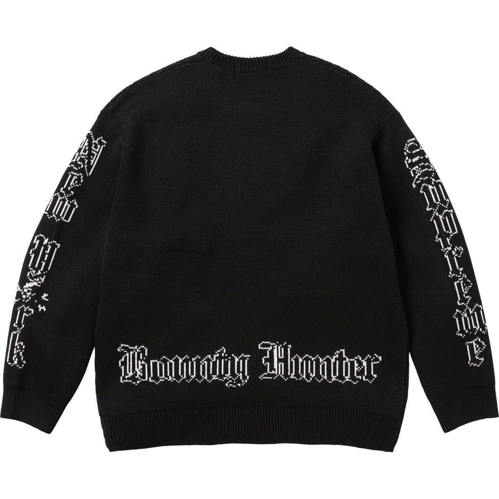 SUPREME BOUNTY HUNTER SWEATER-BLACK - Popcorn Store