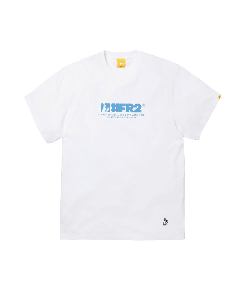 FR2 OG LOGO T-SHIRT-WHITE - Popcorn Store