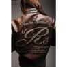 ROSEMAESE 1001 RACING JACKET-BROWN