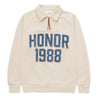 HONOR THE GIFT 1988 QTR ZIP-CREAM