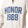 HONOR THE GIFT 1988 QTR ZIP-CREAM