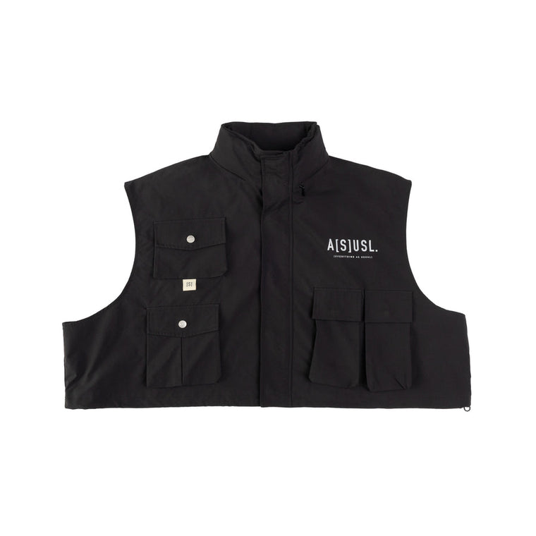 A[S]USL 2 IN 1 MULTI POCKETS JACKET-BLACK