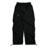 OPEN DIALOGUE 3D POCKET ARMY PANT-BLACK