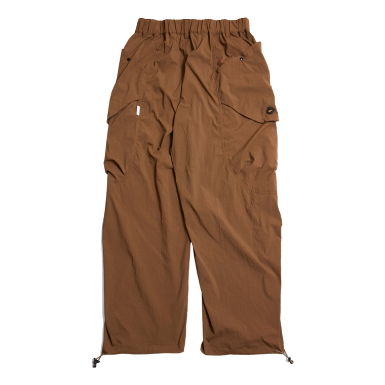 OPEN DIALOGUE 3D POCKET ARMY PANT-BROWN