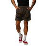 TEAMJOINED 4-WAY MESH PANELED SHORTS-DARK GREY