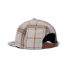 HUF 98 PLAID 5 PANEL HAT-OATMEAL