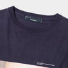 MEANSWHILE ABRACT PHOTOGRAPHT TEE-DARK NAVY