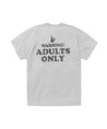 #FR2 ADULTS ONLY T-SHIRT[FRC2979]-GREY