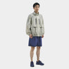 MEANSWHILE AIRY NYLON WIND JACKET-OFF BLACK