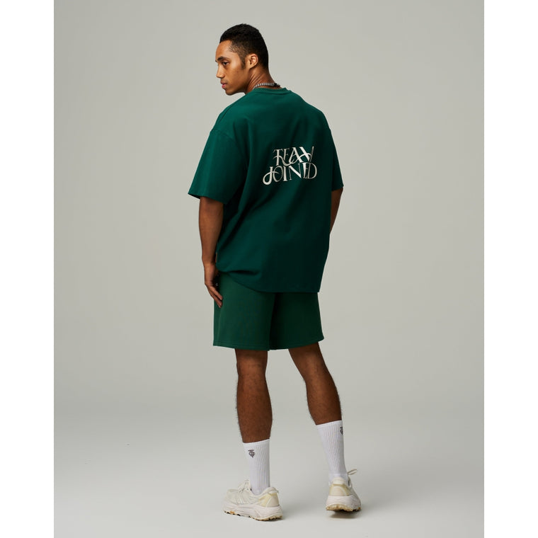 TEAMJOINED AURA LOGO OVERSIZED-WHITE/GREEN