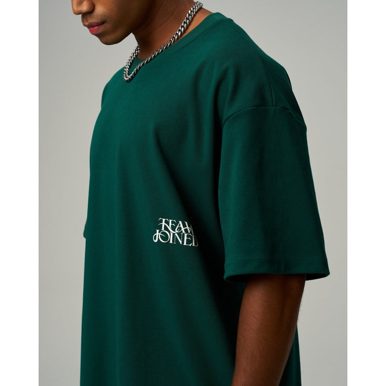 TEAMJOINED AURA LOGO OVERSIZED-WHITE/GREEN