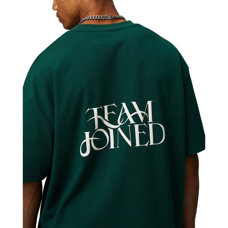 TEAMJOINED AURA LOGO OVERSIZED-WHITE/GREEN