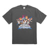 2ND CLOSET POWER GREMLINS PRINT T-SHIRT-GREY