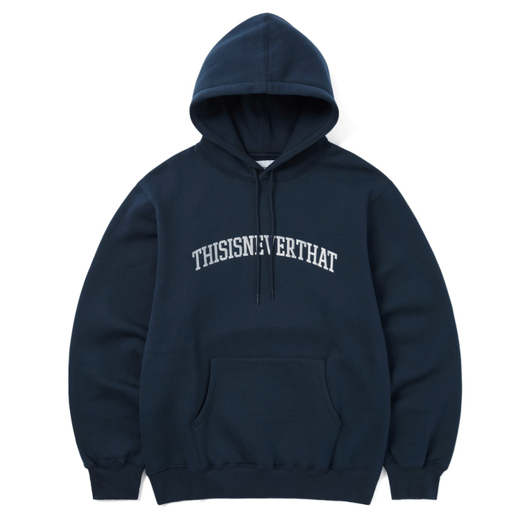 THIS IS NEVER THAT ARCH-LOGO HOODIE-NAVY