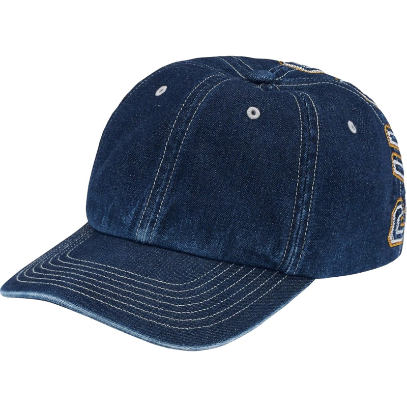 SUPREME BACK ARC 6-PANEL-DENIM - Popcorn Store