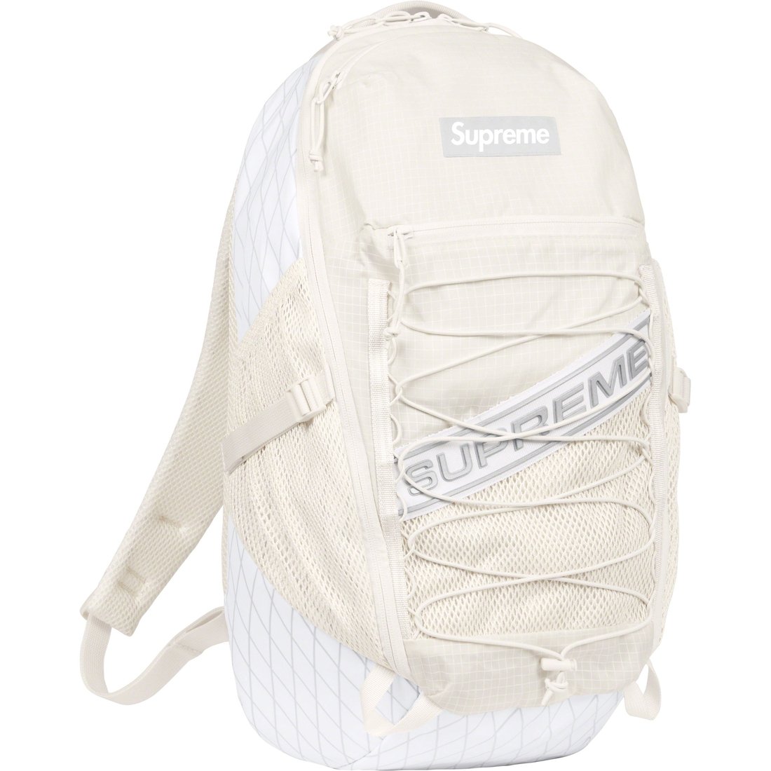 SUPREME BACKPACK-WHITE - Popcorn Store