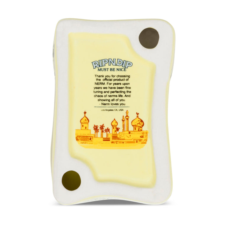 RIPNDIP BARNUM CERAMIC ASH TRAY-YELLOW