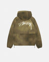 STUSSY BEACH SHELL WAVE DYE-FOREST GREEN