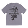 STUSSY BEAT SOUNDS PIG. DYED TEE-SHARK