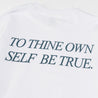 A[S]USL BE TRUE LONG TEE-WHITE