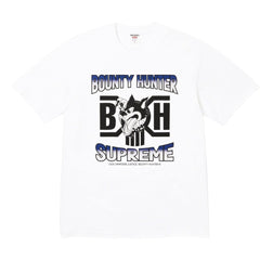 SUPREME BOUNTY HUNTER WOLF TEE-WHITE - Popcorn Store