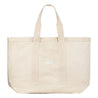 STUSSY CANVAS EXTRA LARGE TOTE BAG-NATURAL