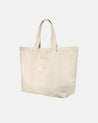 STUSSY CANVAS EXTRA LARGE TOTE BAG-NATURAL