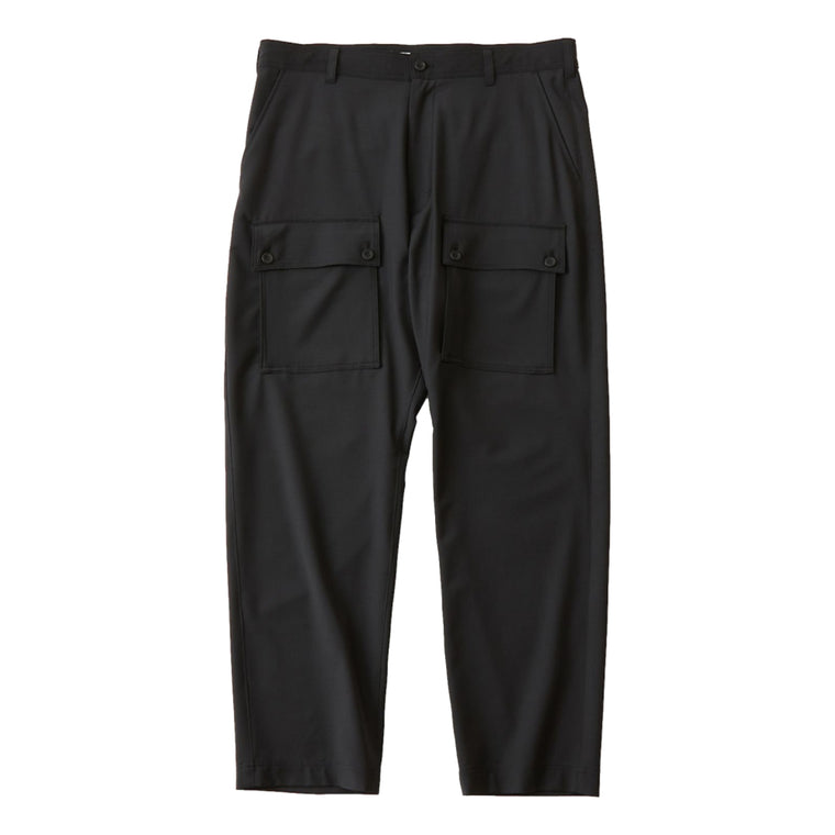 WHITE MOUNTAINEERING CARGO TAPERED PANTS-BLACK