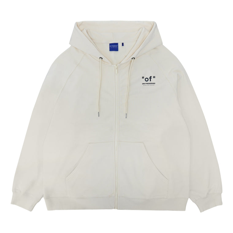 ORI FREDERIQO ZIP UP-BEIGE