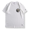 FUNDAMENTAL CIRCLE BORO PATCH TEE-WHITE