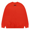 ORI FREDERIQO CLASSIC CREWNECK-ORANGE