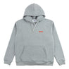 SCENE BY ICE FIRE CLASSIC HOODIE-HEATHER GREY/RED