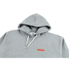 SCENE BY ICE FIRE CLASSIC HOODIE-HEATHER GREY/RED