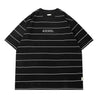 A[S]USL CLASSIC LOGO BORDER TEE-BLACK STRIPE