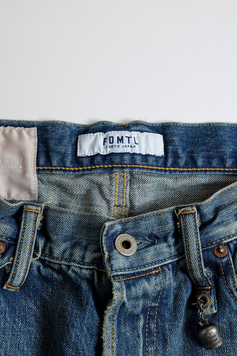 FUNDAMENTAL CLASSIC STRAIGHT DENIM CS115-INDIGO