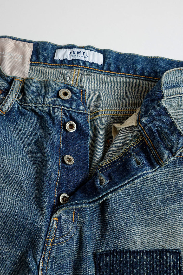 FUNDAMENTAL CLASSIC STRAIGHT DENIM CS115-INDIGO