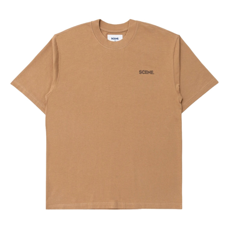 SCENE BY ICE FIRE CLASSIC TEE // 091-BROWN