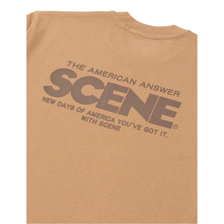 SCENE BY ICE FIRE CLASSIC TEE // 091-BROWN