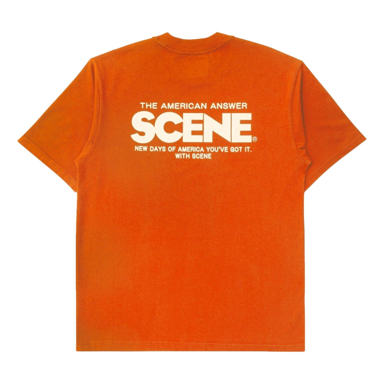 SCENE BY ICE FIRE CLASSIC TEE // 101-ORANGE