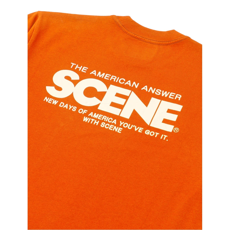 SCENE BY ICE FIRE CLASSIC TEE // 101-ORANGE