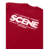 SCENE BY ICE FIRE CLASSIC TEE-RED