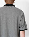 NONNATIVE CLERK S/S POLO SHIRT C/L PIQUE BORDER-BLACK