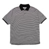 NONNATIVE CLERK S/S POLO SHIRT C/L PIQUE BORDER-BLACK