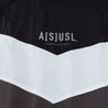 A[S]USL COLOR BLOCKING TRACK JACKET-BLACK