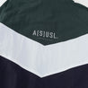 A[S]USL COLOR BLOCKING TRACK JACKET-DARK GREEN