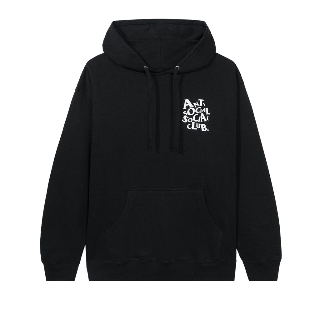 ANTISOCIALSOCIALCLUB COMPLICATED BLACK HOODIE-BLACK - Popcorn Store