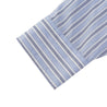 A[S]USL CONTRAST STRIPES SHIRT-BLUE