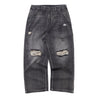 PUBLISH CRUSH DESTORY DENIM PANTS-BLACK