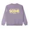 SCENE BY ICE FIRE CLASSIC SWEATER-PURPLE