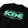 SCENE BY ICE FIRE CLASSIC SWEATER-TIFFANY BLUE